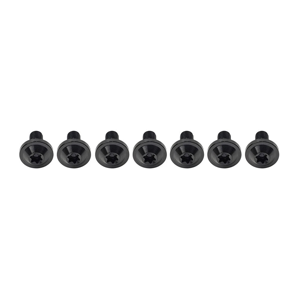 6 x M5x15mm Titanium Bolts Truss Torx Screws for Motorcycle Bike