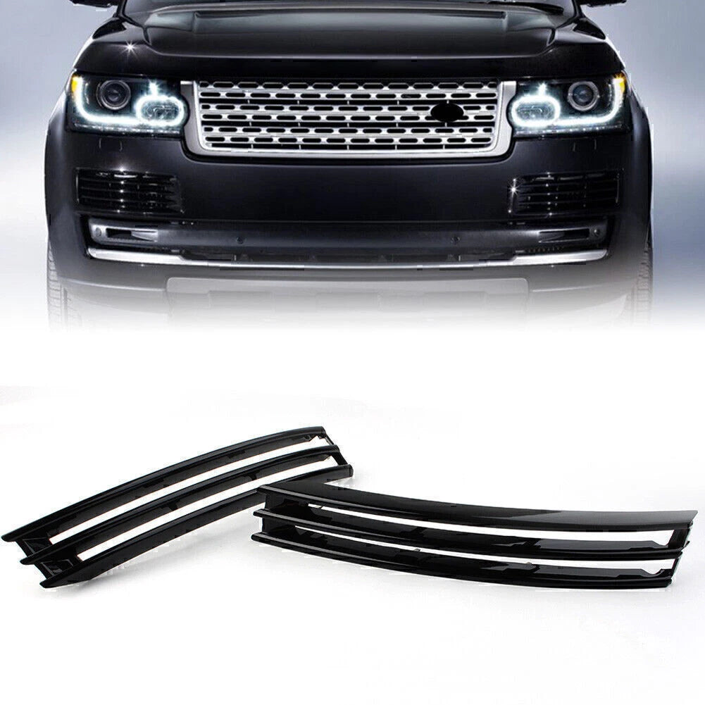 Black Front Bumper Grilles  for Land Rover Range Rover L405 (2013-2017)
