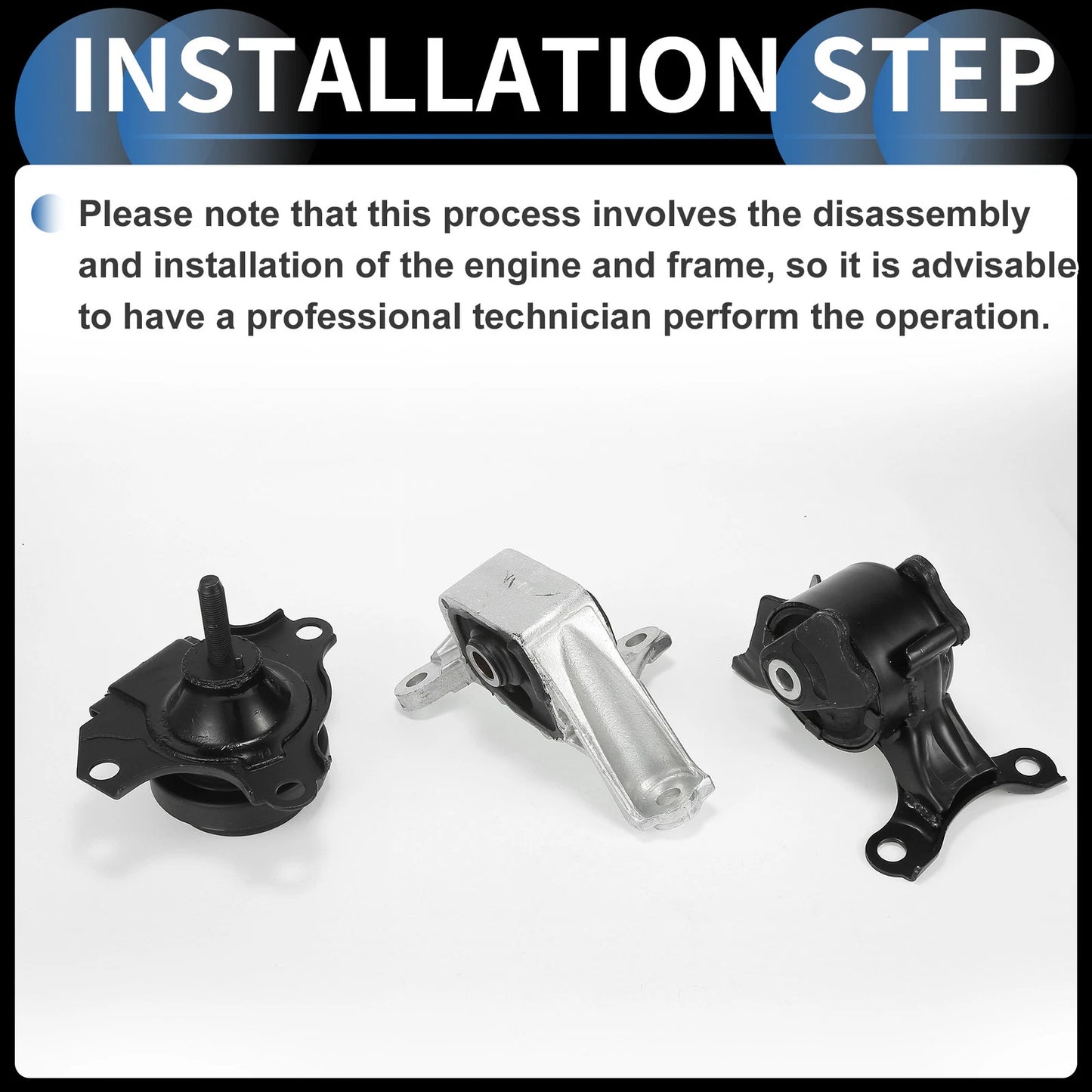 Engine Mounting Set for Honda CR-V (2002-2006)