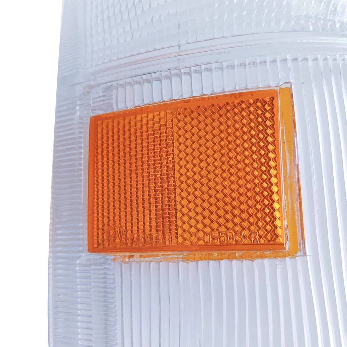 Pair Signal Corner Light Lens White Fits Isuzu NPR NQR NKR Truck 1999-06 AU D12