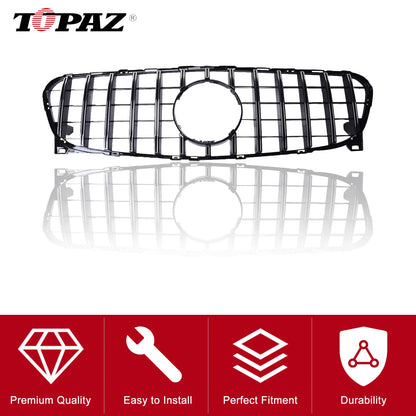 Chrome Black GT Bumper Grille for Mercedes-Benz GLA X156 (2018-2020)