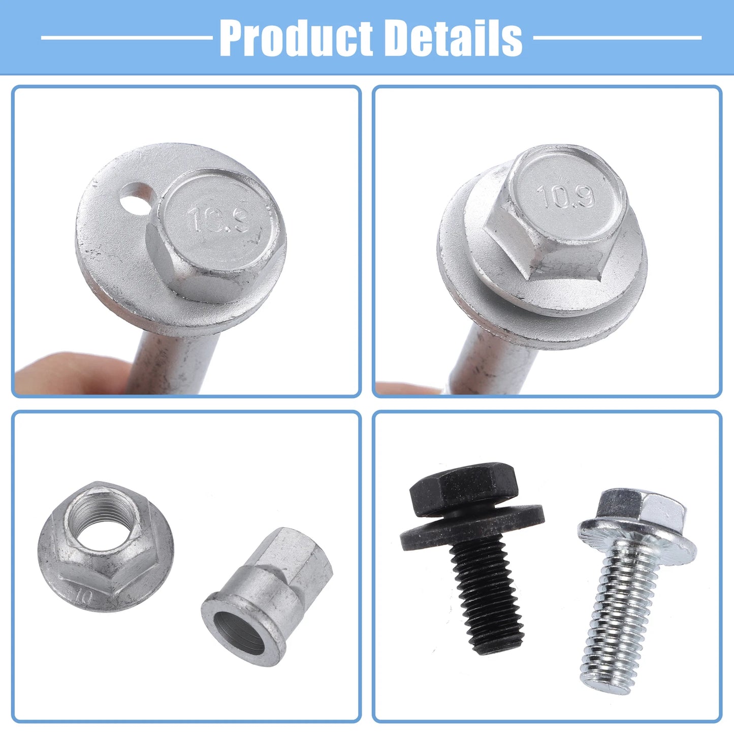 Set Rear Crossmember Subframe Bolt for Jeep Compass Patriot (2007-2017)