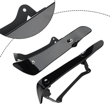 Front Guard Leg Shield Wind Covers for BMW K1600B K1600GTL (2017-2021)