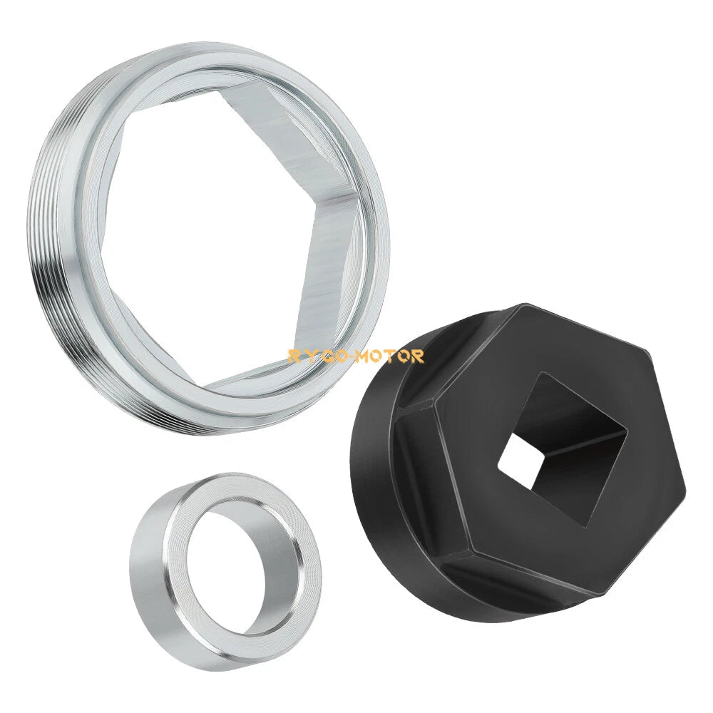 Steering Stem Bearing Seal Holder Nut Tool for Yamaha YFZ450/YFZ450R/YFZ450X