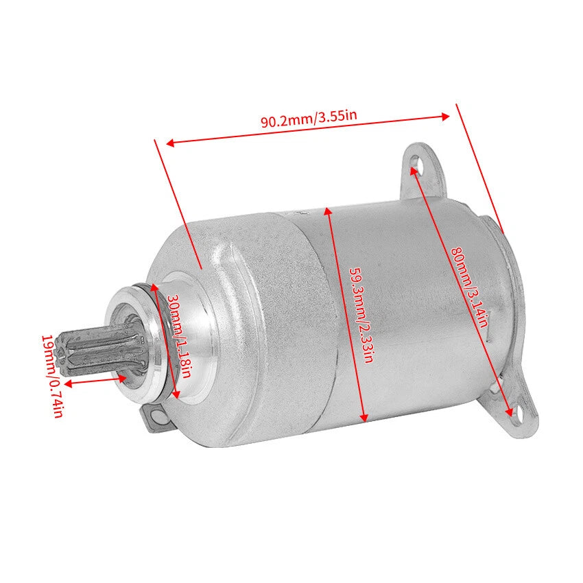 Starter for Kymco Agility City 125, Super 8 Like 125 (2006-2023)