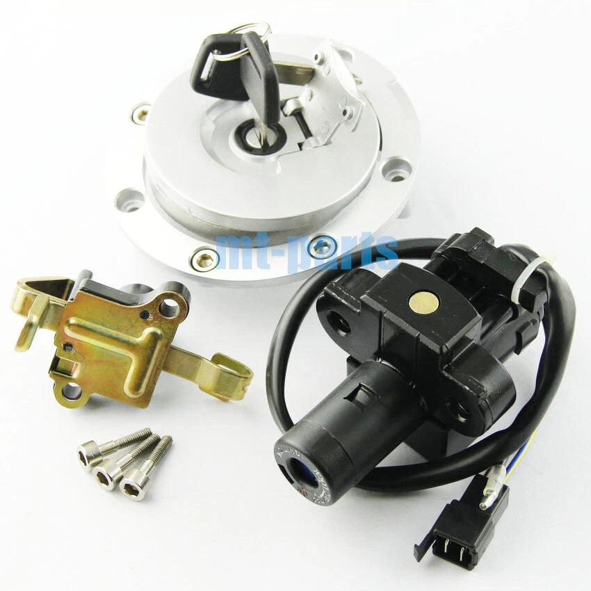 Fuel Gas Cap & Ignition Key Switch Lock for Honda CB-1, CB400F (1989-1991)
