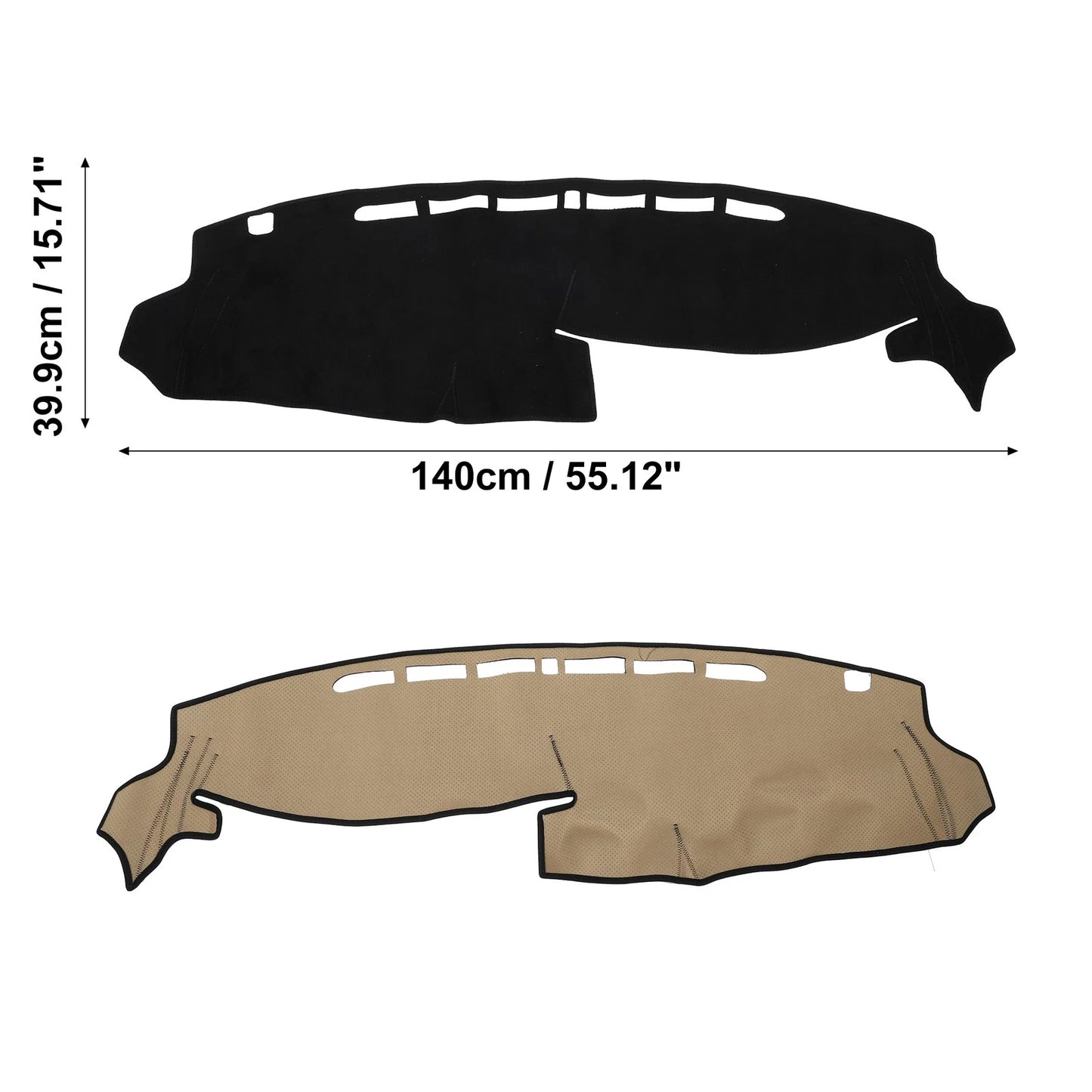 Black Dashboard Cover Mat for Honda N-BO (JF3, JF4)