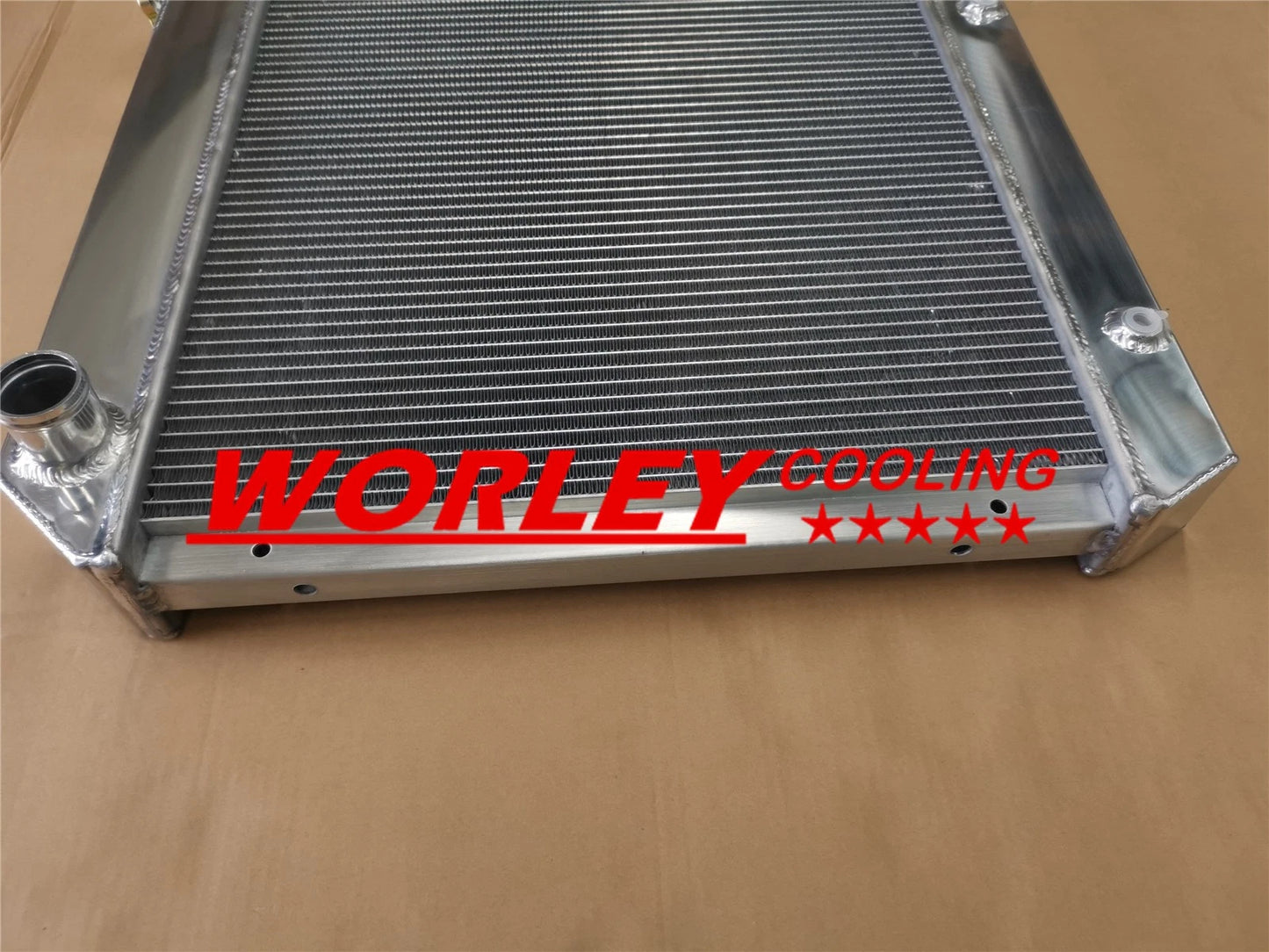 3ROW Aluminum Radiator & Fans for Chevy Truck C10 C20 C30 (1963-1966)