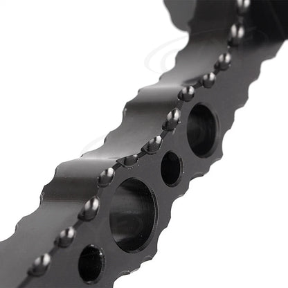 Rear Passenger Foot Pegs for Suzuki Hayabusa GSXR 1300 (2008-2017) Black
