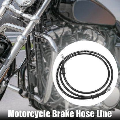Brake Line Oil Hose Pipe 180cm for Motorcycle with Spring Protection