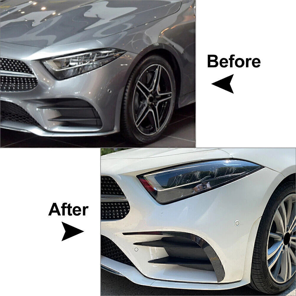 Front Bumper Lip Splitter Spoiler for Benz CLS-Class C257 (2018 - Present)