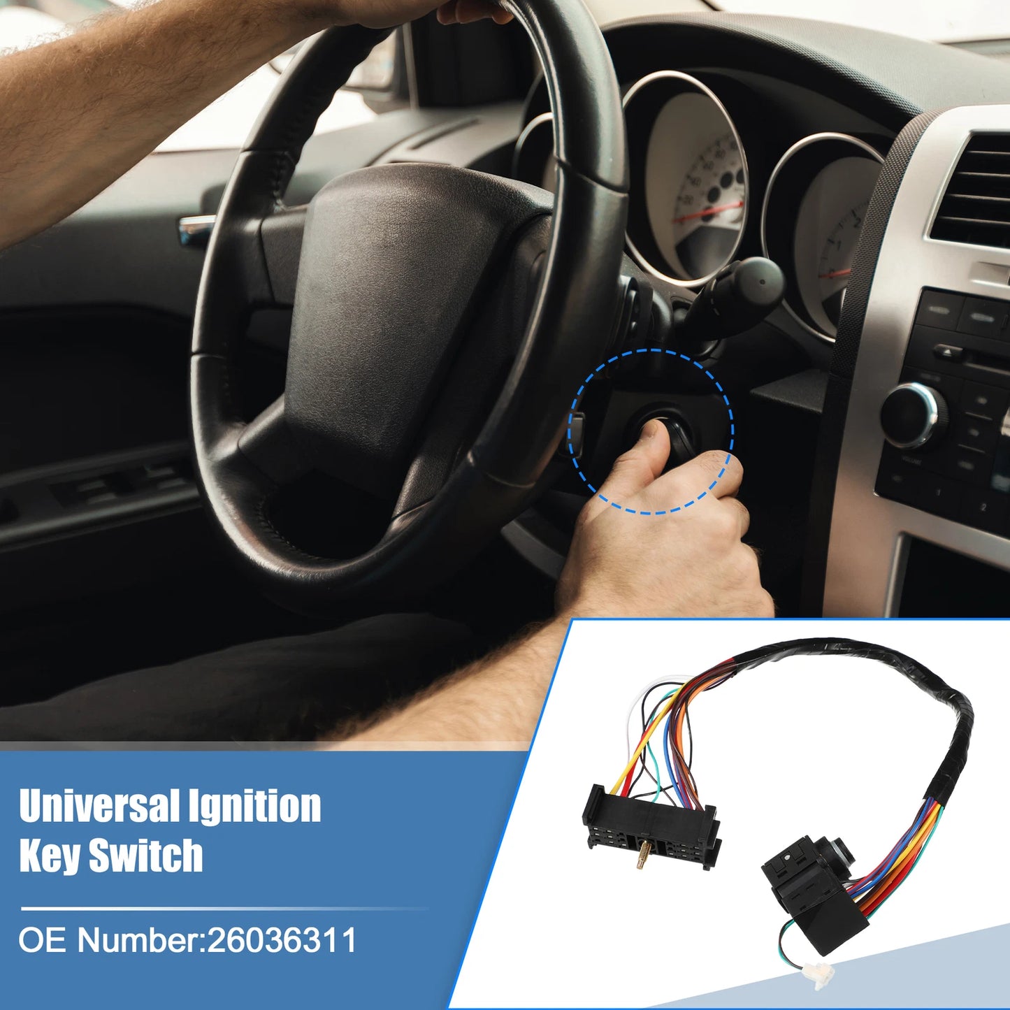 Ignition Switch Starter for GMC Suburban K1500 (1995 - 1996)