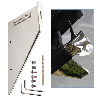 Skeg Guard Protector for Yamaha 150-175HP/200HP (Stainless Steel)