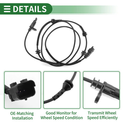 ABS Wheel Speed Sensor for PEUGEOT 407 (2004-2011)