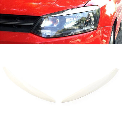 Front Fog Light Eyebrow Cover Trim for VW Polo Mk5 6R 6C (2011-2017)