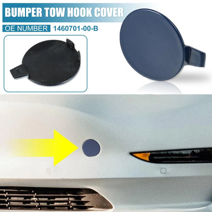 Blue Front Bumper Tow Hook Cover for Tesla Model 3 (2017-2021)
