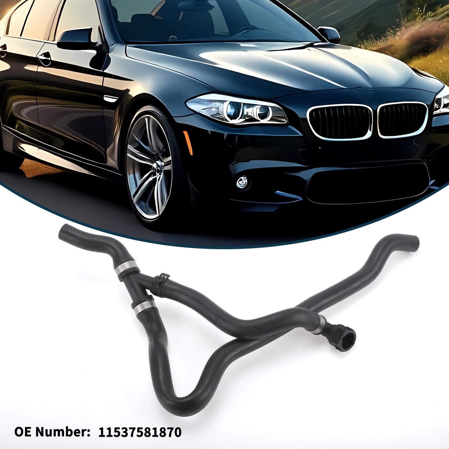Radiator Hose for BMW 523i 528i 530i Cooling Liquid Tube