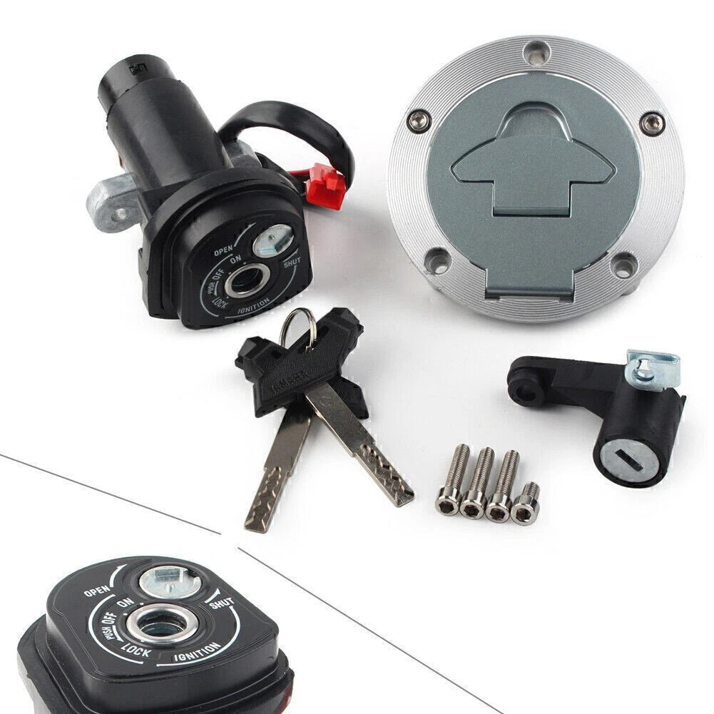 Ignition Key Switch & Fuel Tank Cap Cover for Yamaha R15 MT15 (2015-2016)