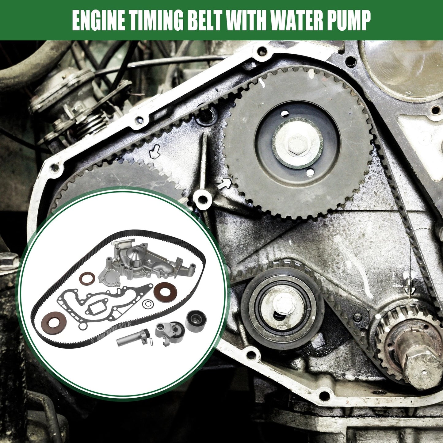 Engine Timing Belt & Water Pump for Lexus GS400 (1998-2000)