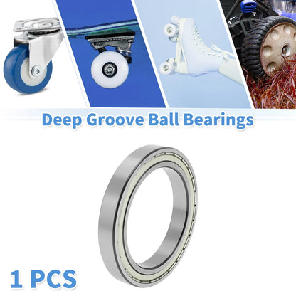 6920ZZ 100x140x20mm Deep Groove Ball Bearings for Scooter Skateboard Wheel