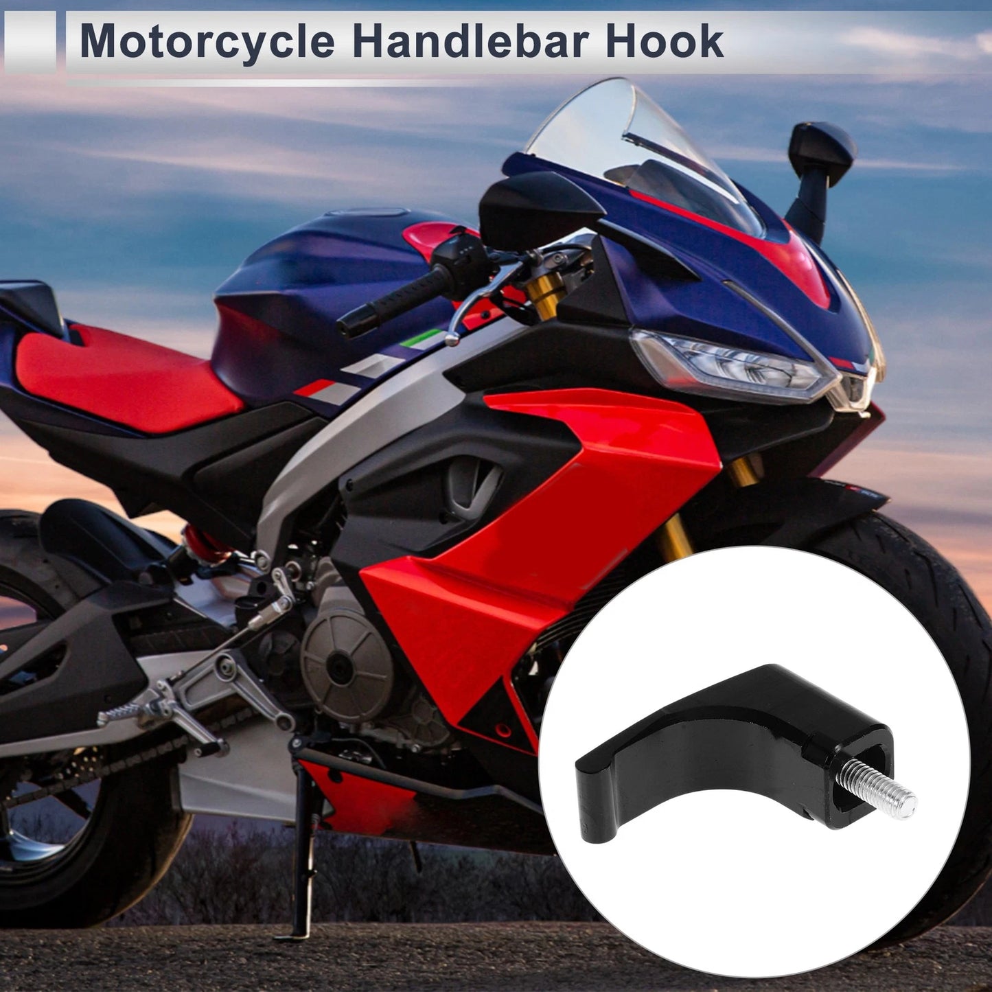 Hook / 1 Set 46mm / L-Shape Aluminum Alloy Motorcycle Hanging Hook for Motorcycle