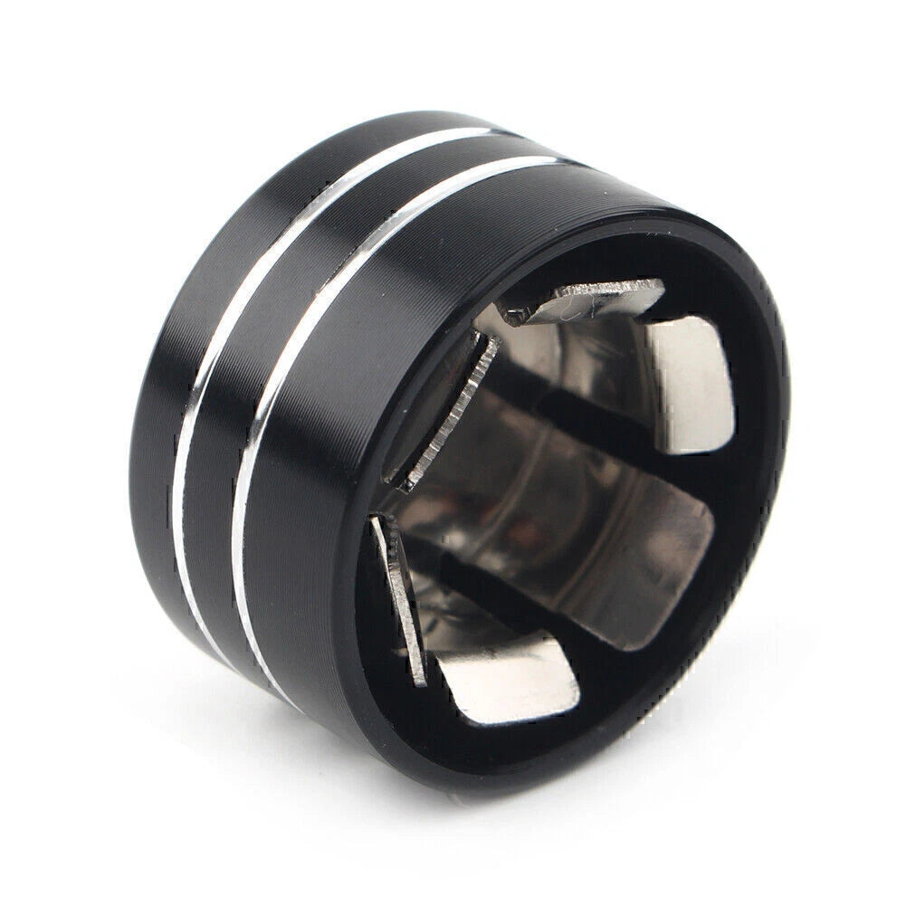 11mm Black CNC Inner Motor Bolt Topper Caps for Harley