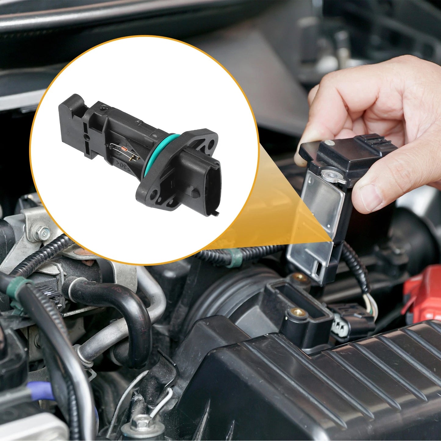 Mass Air Flow Sensor for Honda Accord 2.2i CTDI (2004-2008)