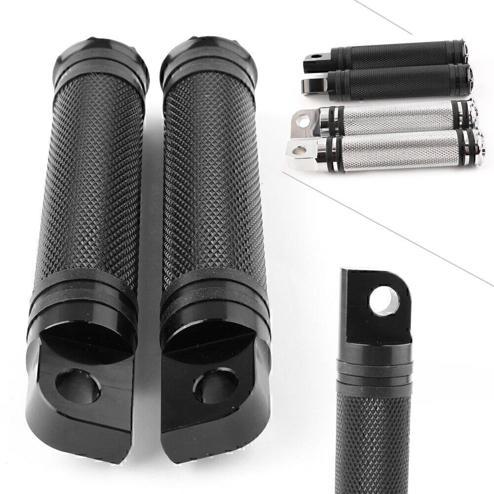 Billet Aluminum CNC Male Mount Foot Pegs for Harley - 2 Colors
