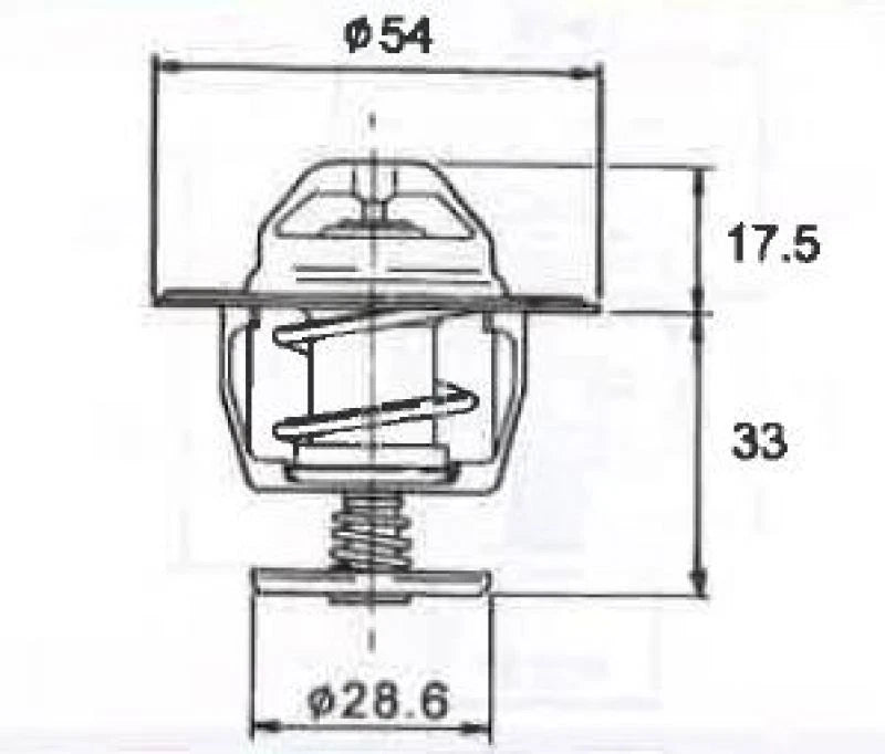Thermostat & Gasket for Nissan Silvia S13/S14/S15 2.0L SR20 (1988–2002)