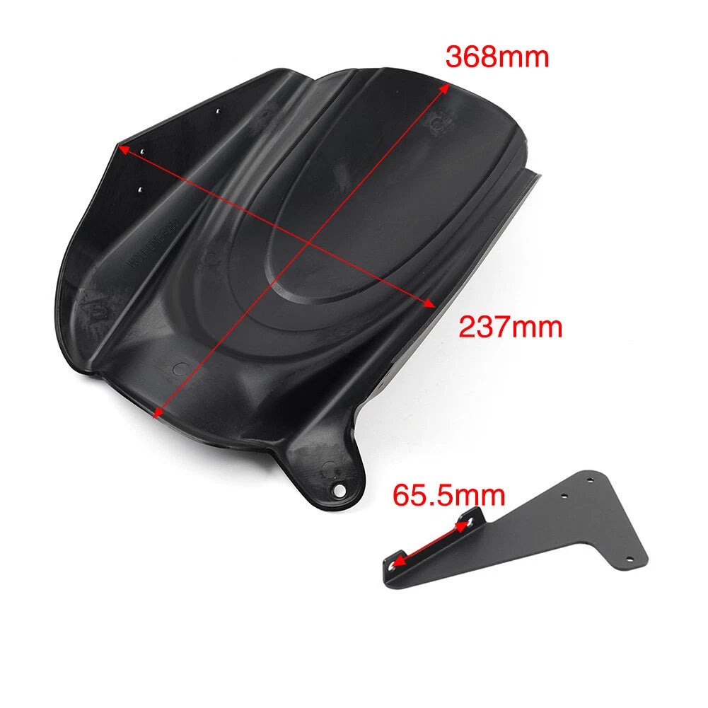 Rear Hugger Fender Mudguard Carbon Fibre for KAWASAKI VERSYS 650 (2015-2023)