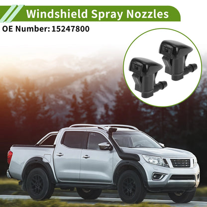 Windshield Washer Nozzle With Hose Connector for Pontiac 1 Set