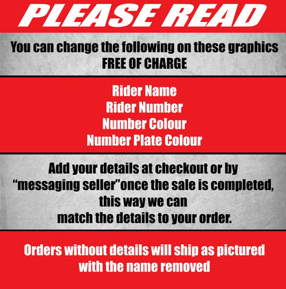 Custom Graphics Full Kit for Kawasaki KX 85 (1998-2013) KING Style Stickers