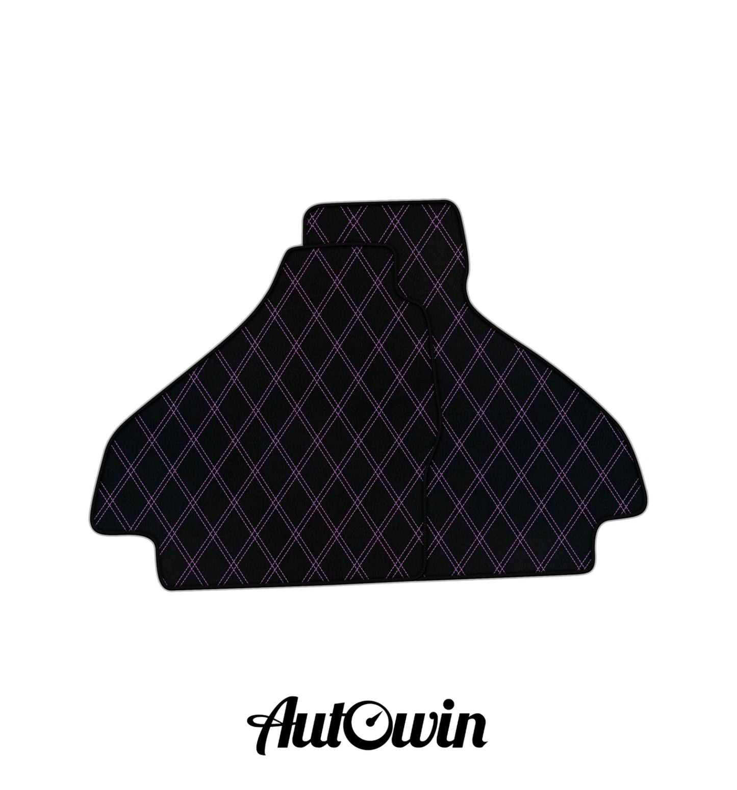 Custom Double Diamond Pattern Car Mats for Ferrari 512 TR (1992-1994)