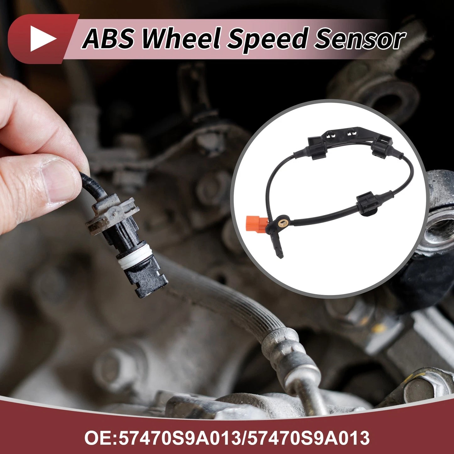 ABS Wheel Speed Sensor for Honda CR-V (2002-2006) Rear Right