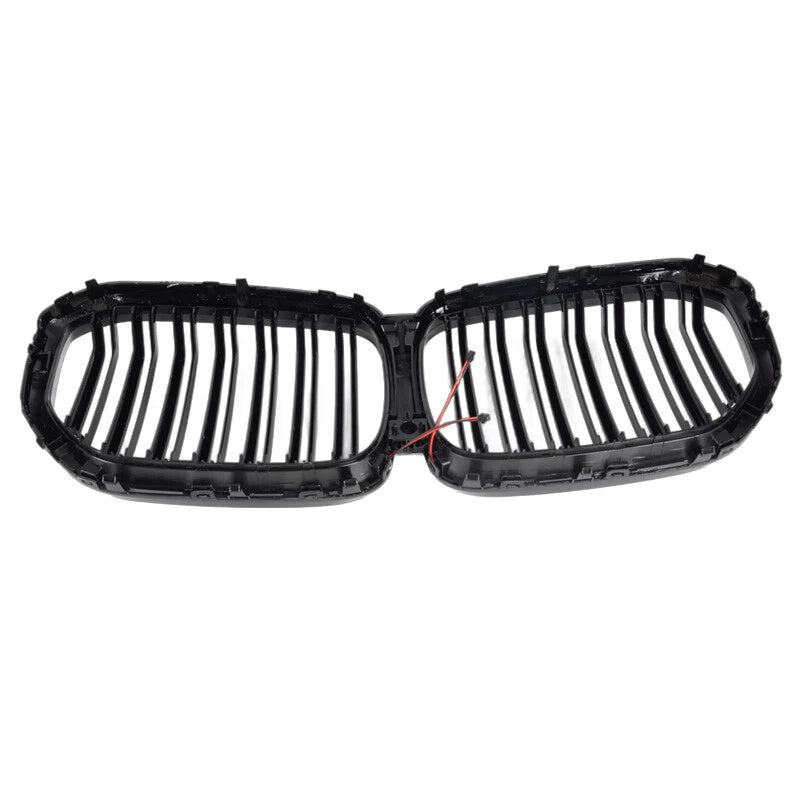 LED Light Grill Front Bumper Kidney Grille Gloss Black for BMW X5 (2019-2023)