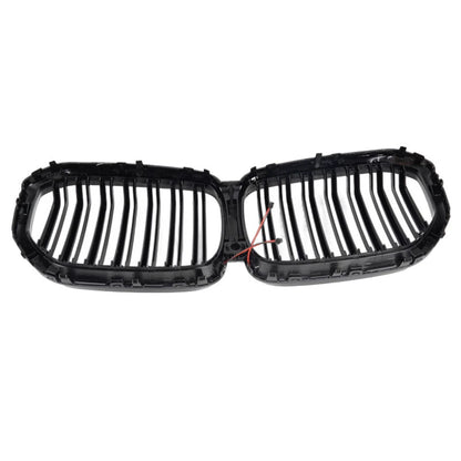 LED Light Grill Front Bumper Kidney Grille Gloss Black for BMW X5 (2019-2023)