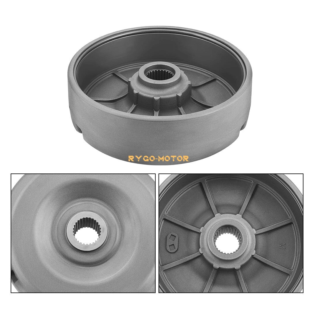 Rear Drum Hub Plate Cover Shoes for Honda TRX400FA/FGA Rancher (2004–2007)