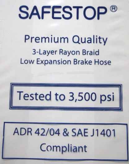 4 Hose Brake Line Kit for Falcon/Fairmont/Fairlane AU1 Sedan (1998-2000)