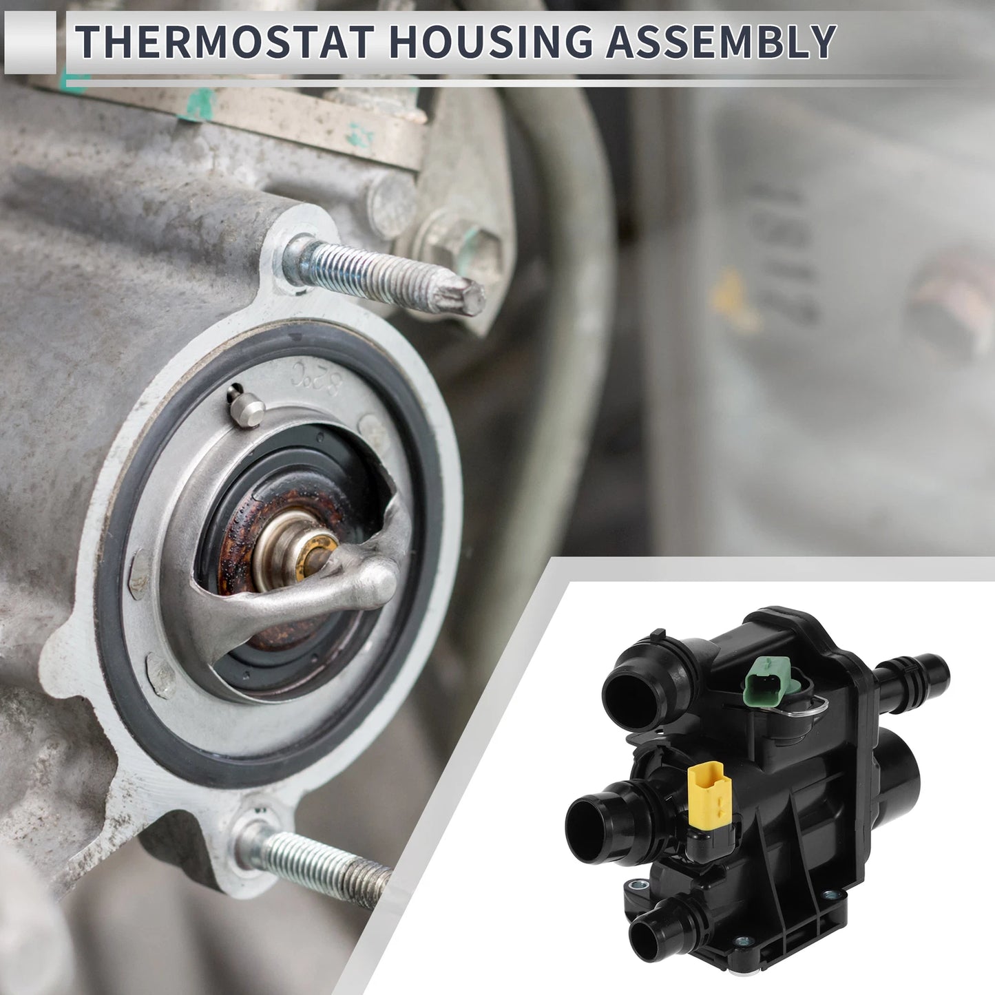 Engine Coolant Thermostat Housing for Peugeot 308 (2013-2021)