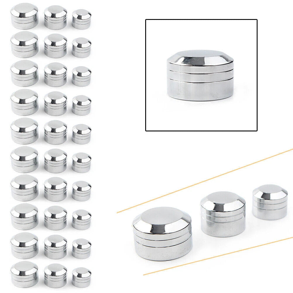 CNC 13mm Motor Bolt Topper Caps Covers for Harley