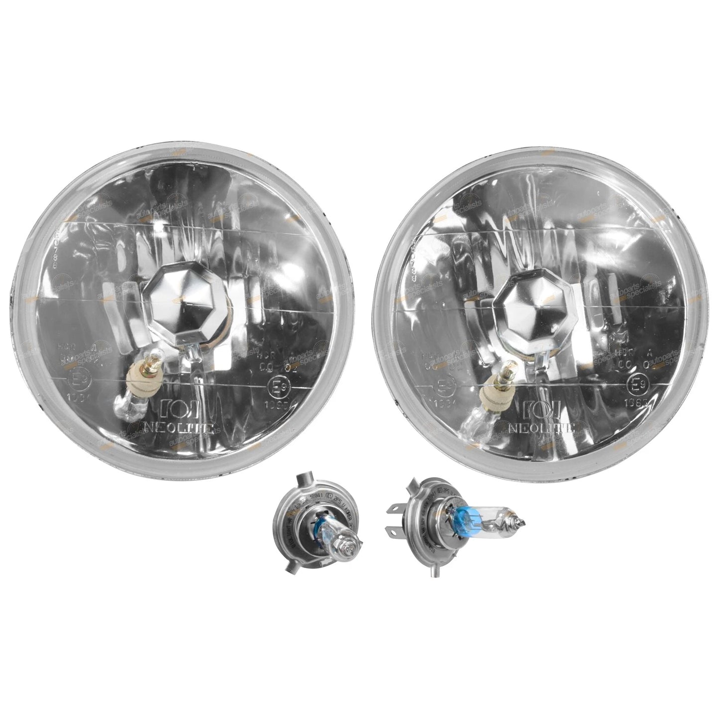Halogen 7-in Headlight Conversion Kit Seal Beam for Mazda MX-5 (1989-1997)