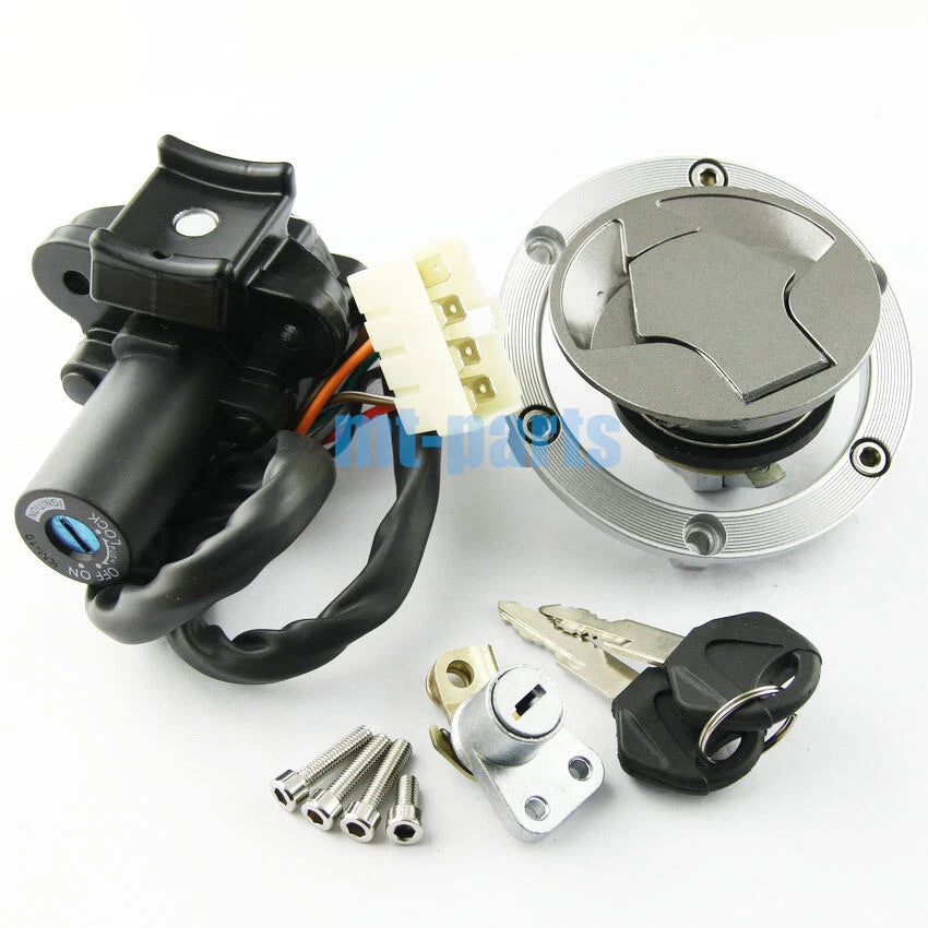 Ignition Key Switch & Fuel Tank Cap Set for Kawasaki NINJA 250SL (2015-2016)