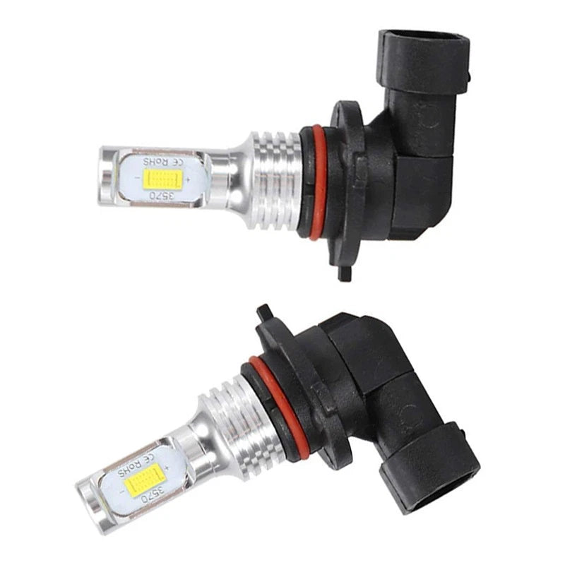 9012 LED Headlight Bulbs 4500LM White 6000K for Vauxhall (2014-2018)