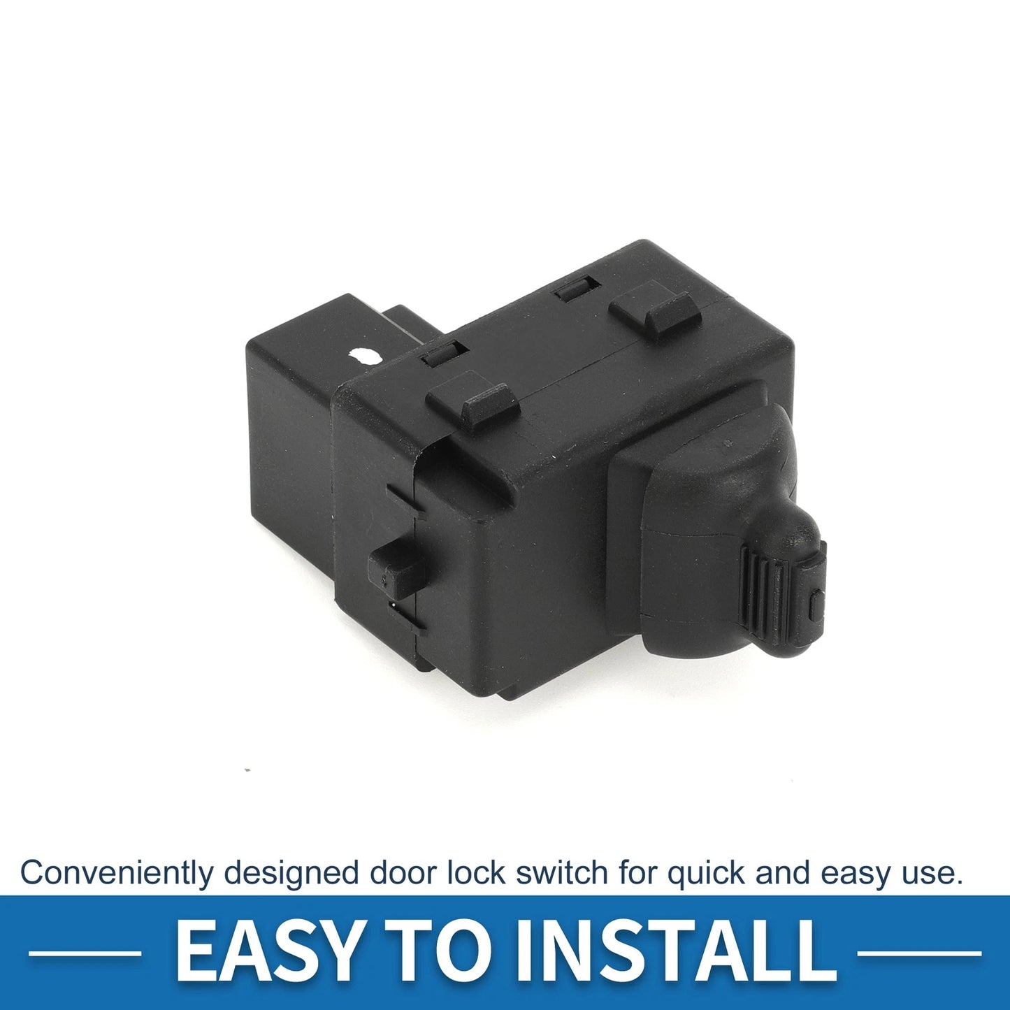 Car Door Lock Switch for Jeep Wrangler 2007-2010 - Durable Plastic & Metal