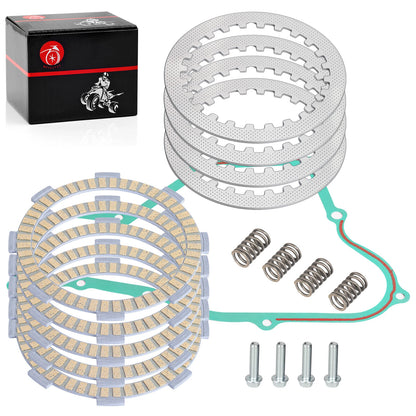 Clutch Friction Steel Plates w/ Gasket for Honda CR80/85 R RB (1983–2007)
