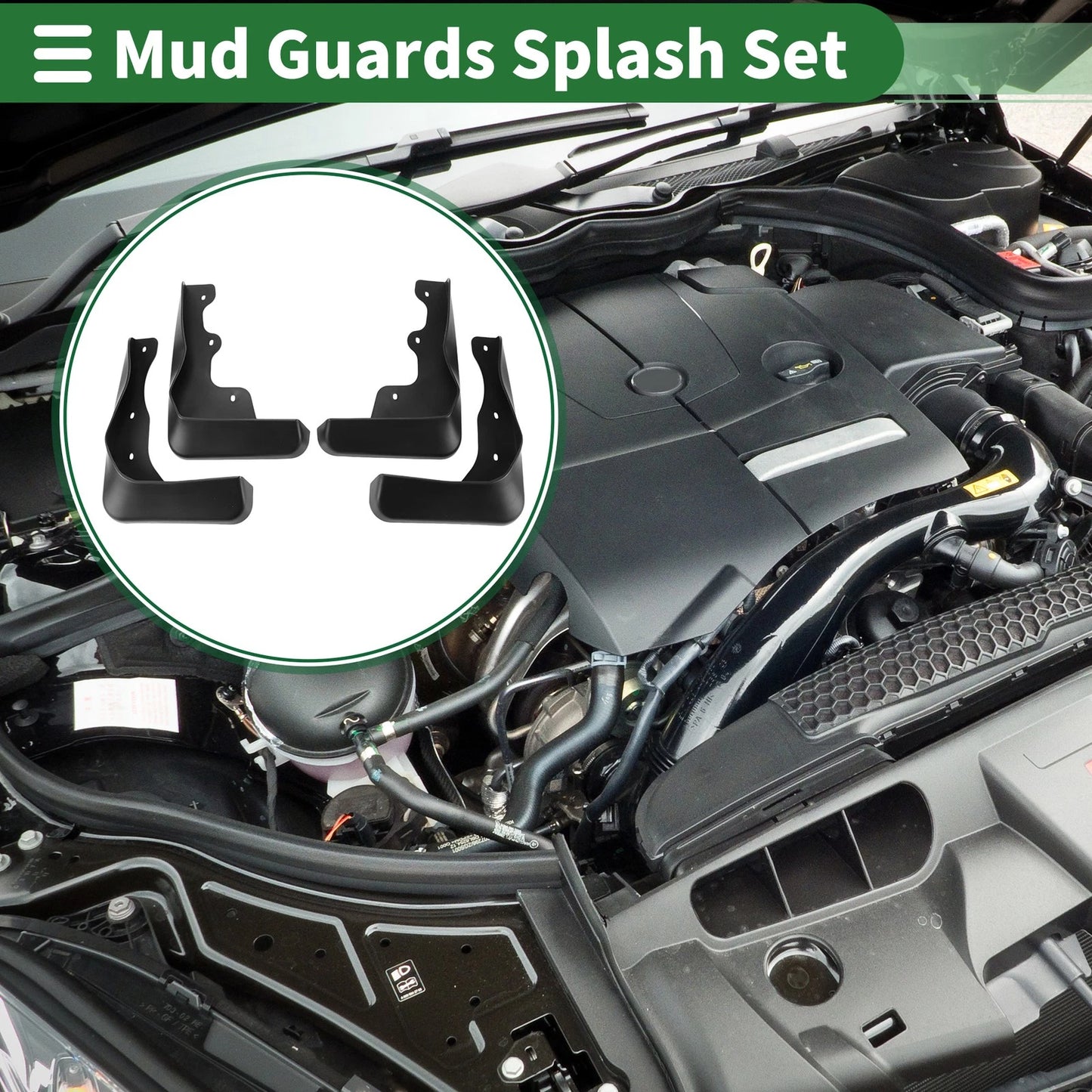 Mud Flaps Splash Guards for Honda Elysion (2012-2015)