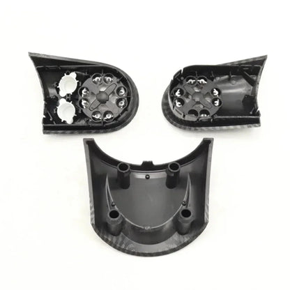 Multifunction Carbon Steering Wheel Switch Button Trim Cap for MINI Cooper
