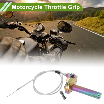 22mm CNC Aluminum Alloy Handlebar Multicolour for Motorcycle