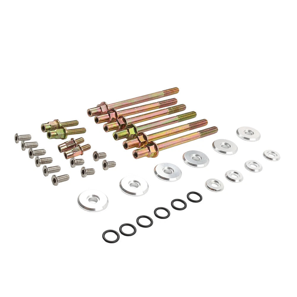 Silver Engine Valve Cover Washer Screws for Honda K-Series K20 K24 (2002-2011)