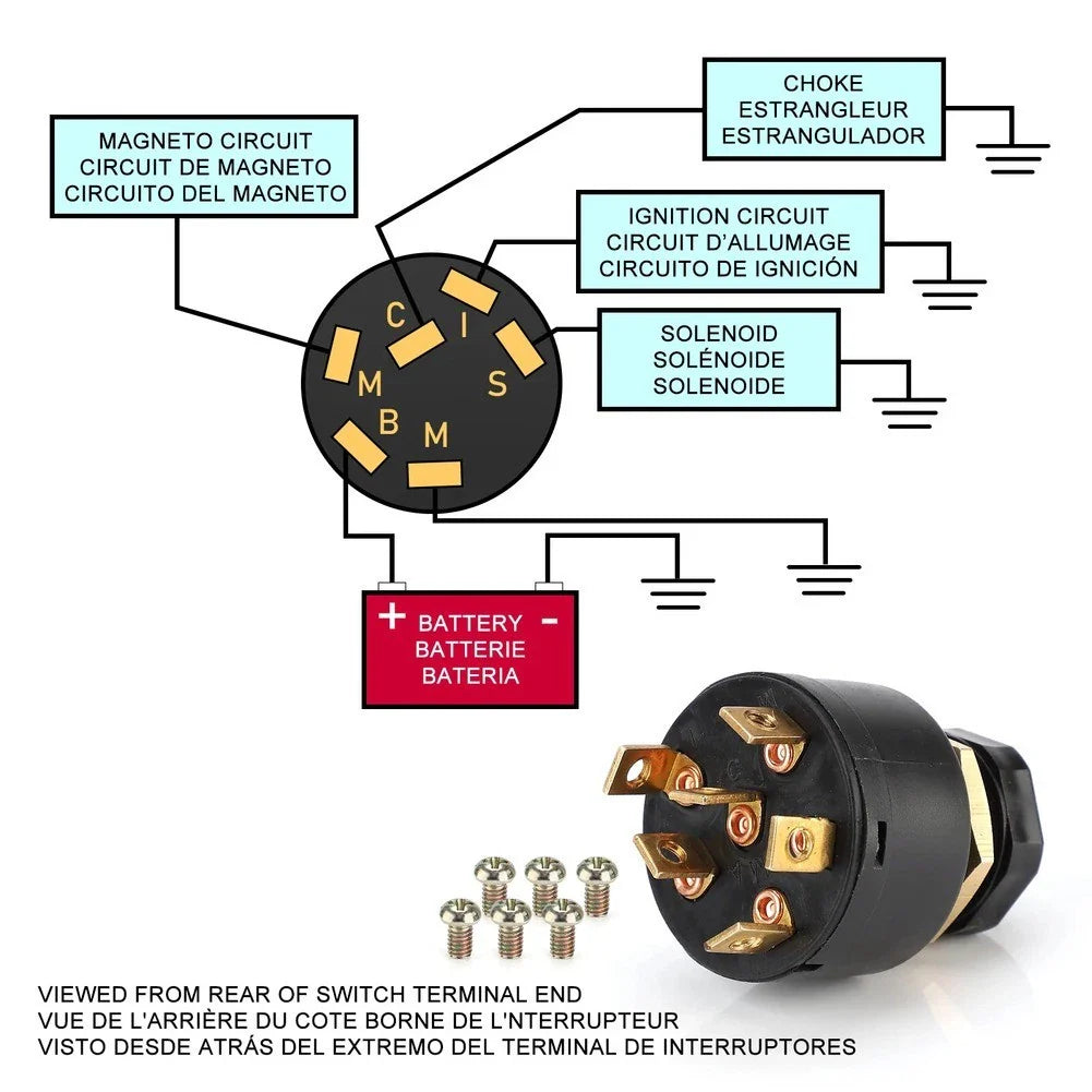 Boat Motor Ignition System Replacement for OMC/BRP/Mercury 40-60HP